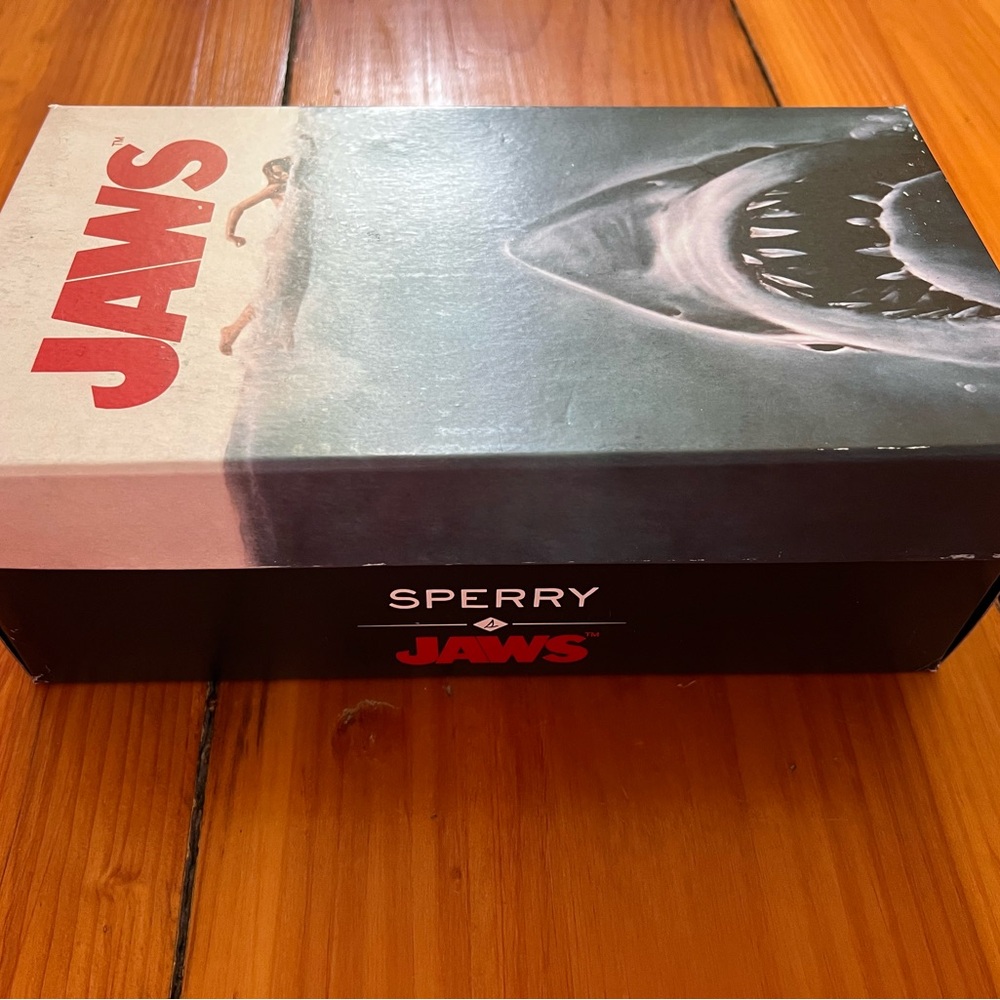 Sperry Jaws Shark Slip-On Boat Shoes Limited Edition Never Worn Super Cool - Picture 4 of 8